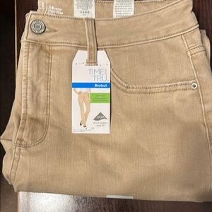 Time and Tru Bootcut Pants in Tan